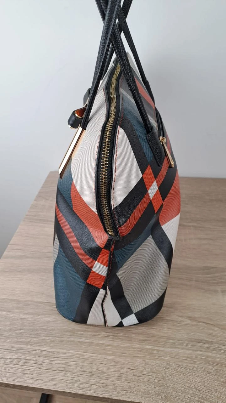 Geruite Handtas / Gallantry / Grafische Chic / Meerkleurig / 203 – photo 5